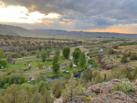 Malhuer NWR, Page Springs Camp