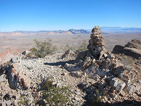 Summit cairn