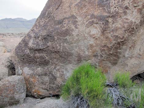 Crystal Wash Main Rock Art Site