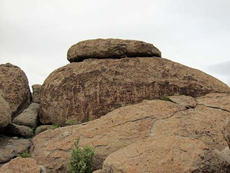 Crystal Wash Main Rock Art Site