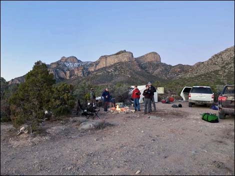 Leviathan Cave Access Road