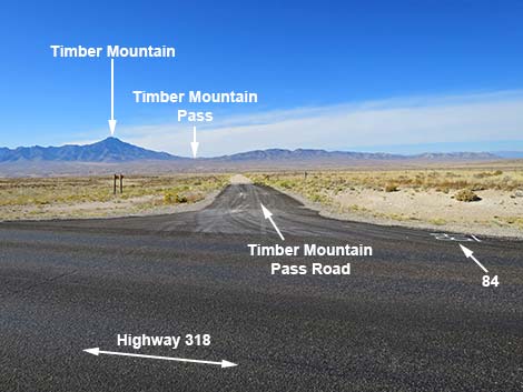 Timber Mountain Pass Road