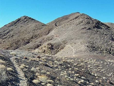 death valley buttes