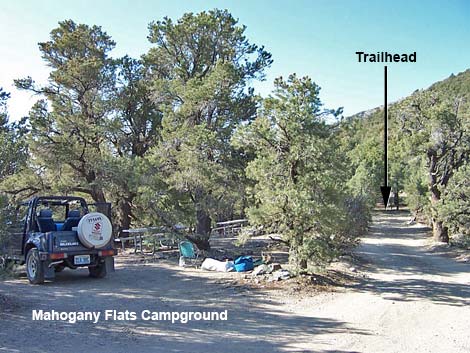 Telescope Peak Area Trailheads