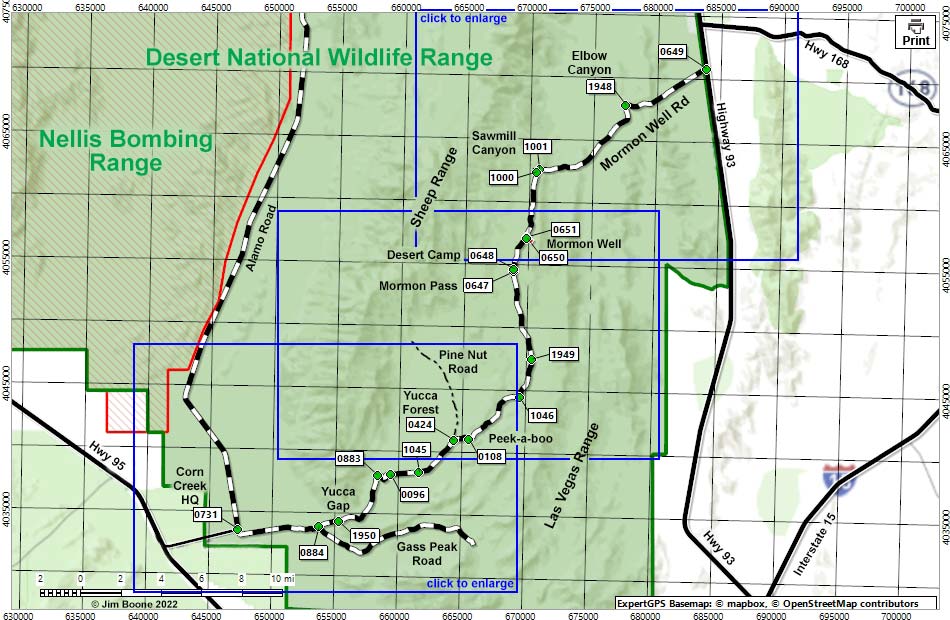 Mormon Well Road Map