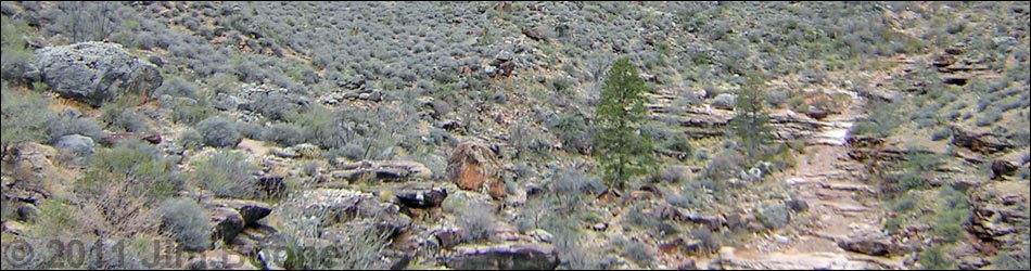 Tonto Trail -- Agate Canyon to Sapphire Canyon