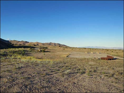 Gold Butte Mill Campsite