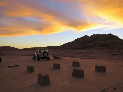 Gold Butte Mill Campsite