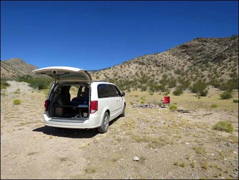 Whitney Pass Road Campsite