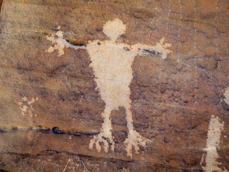 Falling Man Rock Art Site