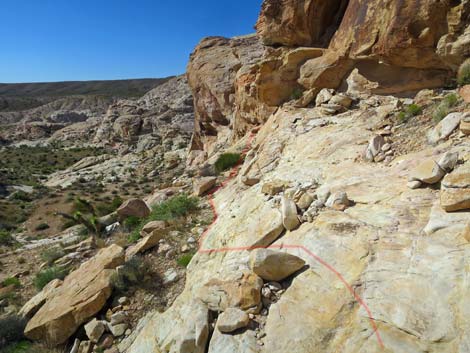 Falling Man Rock Art Site