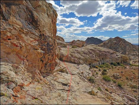 Falling Man Rock Art Site