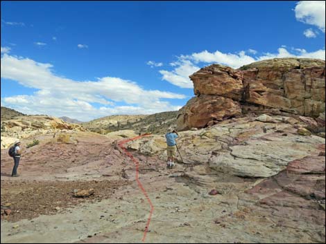 Falling Man Rock Art Site