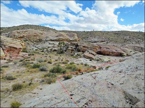 Falling Man Rock Art Site