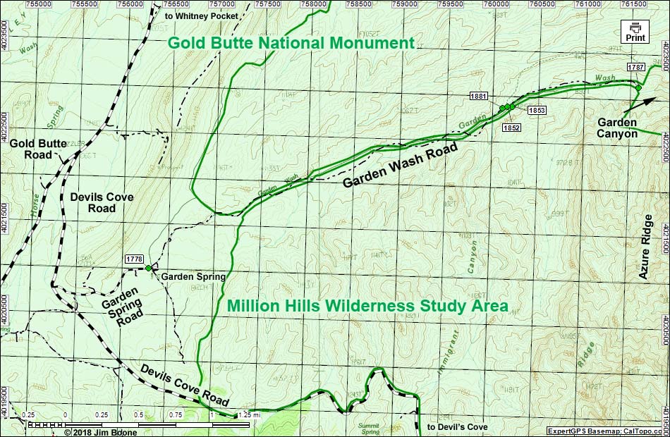 Garden Wash Road Map