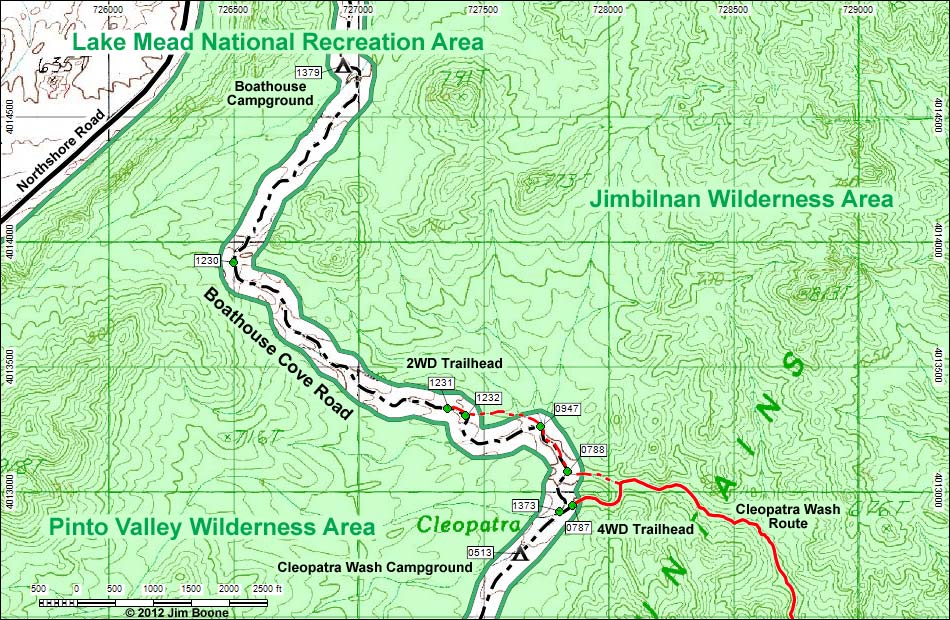 Boathouse Road Map