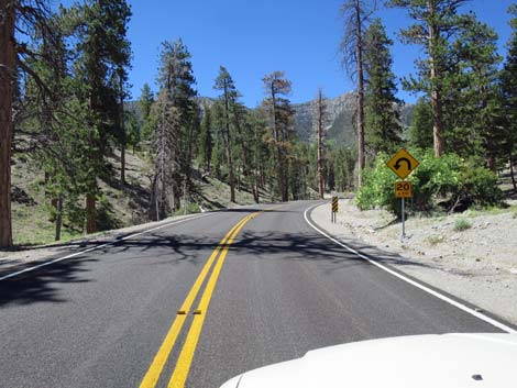 Lee Canyon Road