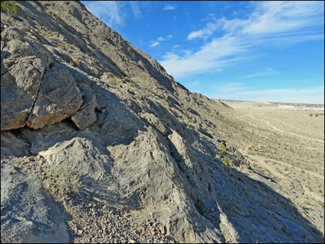 Lone Mountain, East Ridge