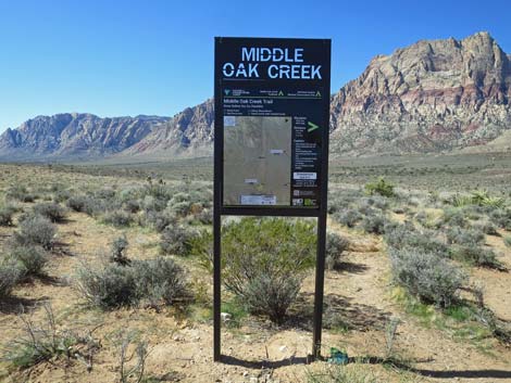 Middle Oak Creek Trailhead