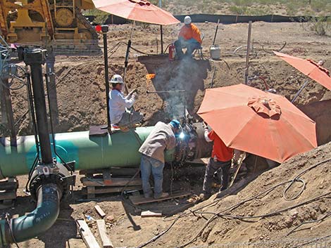 pipeline work